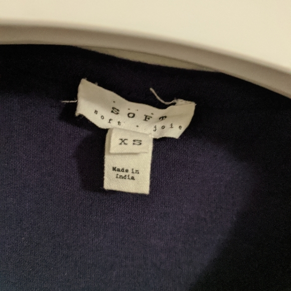 Soft Joie Yadon Tie Neck Embroidered Tunic Dress - Picture 4 of 6